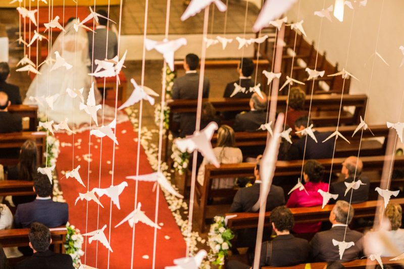 Decoración Iglesia para boda de Yelis y Diego