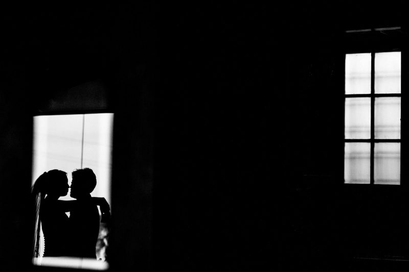 Fay y Mónica en Monserrate