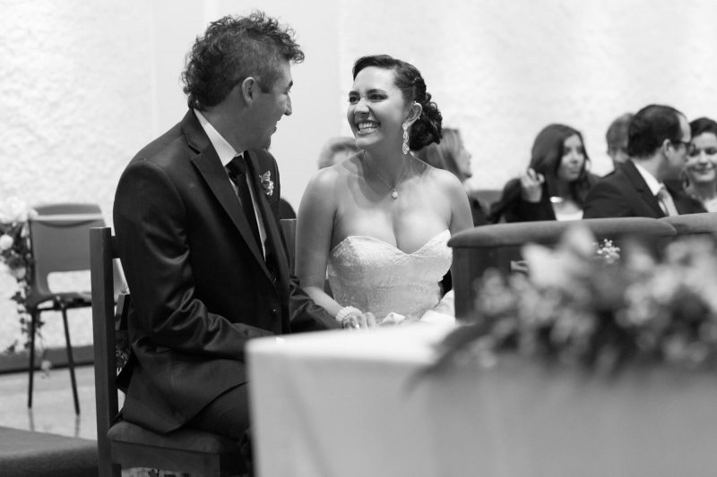 Ana Maria y Luis Jorge en el Altar
