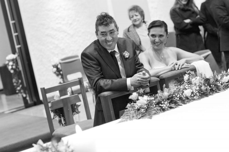 Ana maria y Luis Jorge en la Capilla