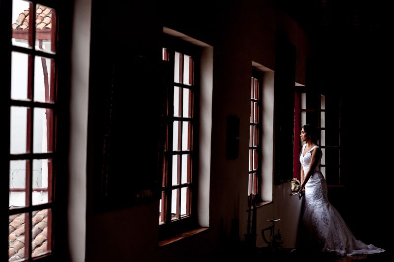 Mónica antes de su boda