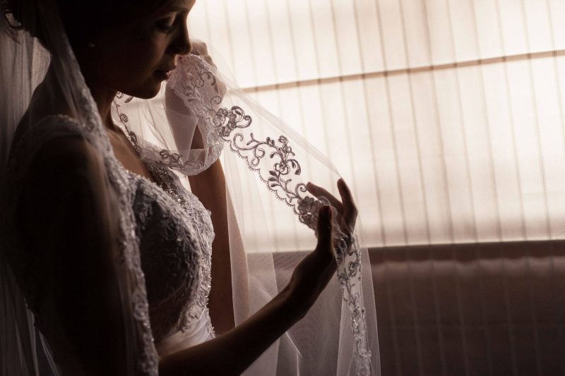 Mónica lista para el matrimonio