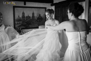 bodas en el portico